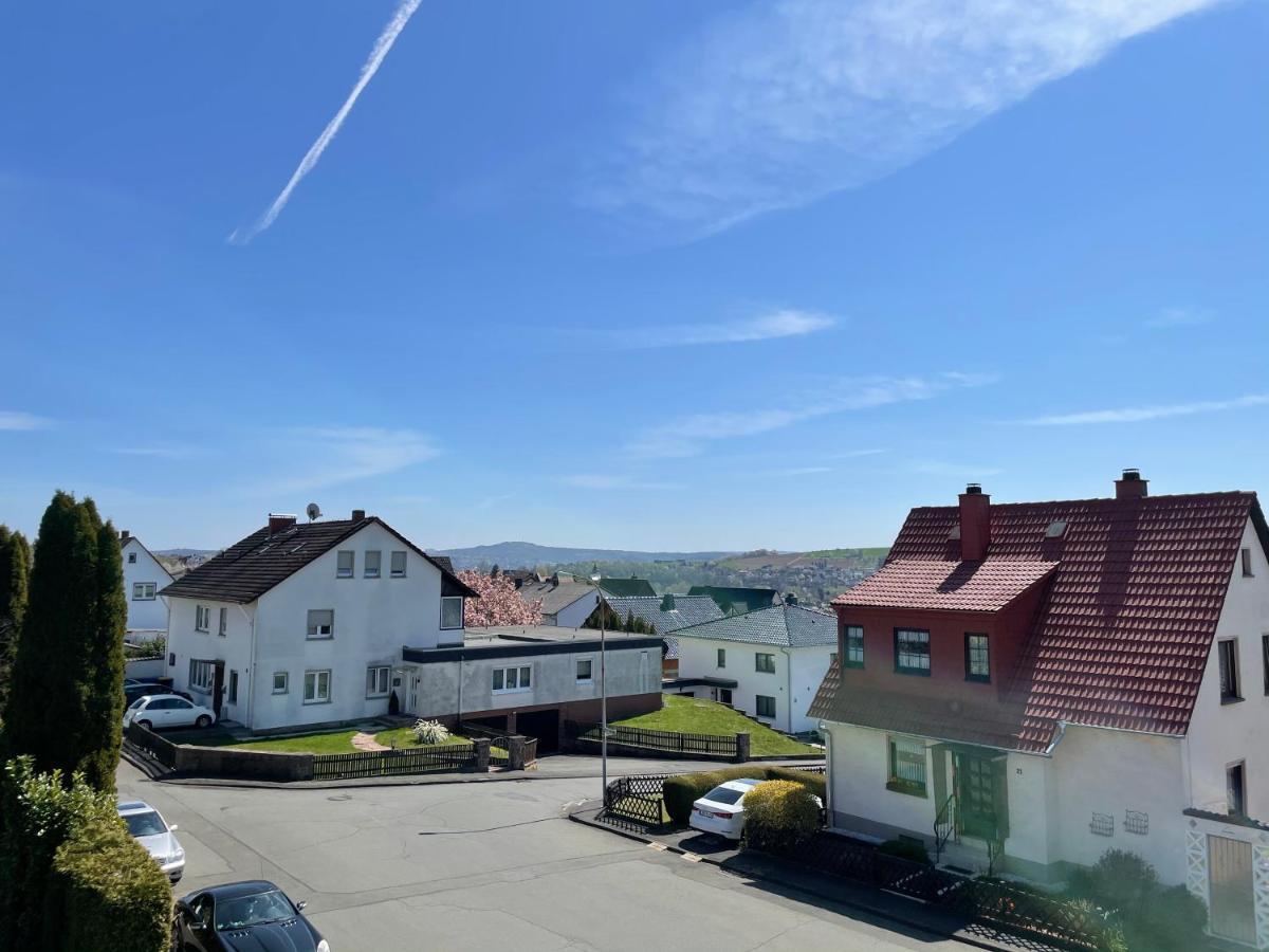 Gemütliche Dachgeschosswohnung Asslar Exterior foto